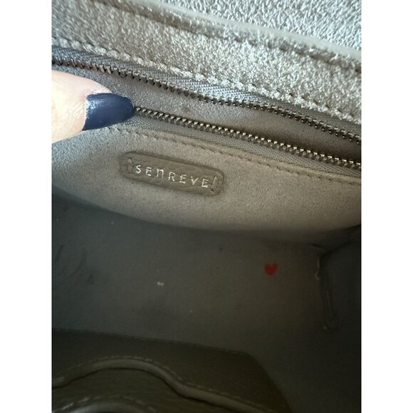 Senreve Aria Belt / Crossbody Pebble Leather Bag - Taupe USED - Picture 8 of 16